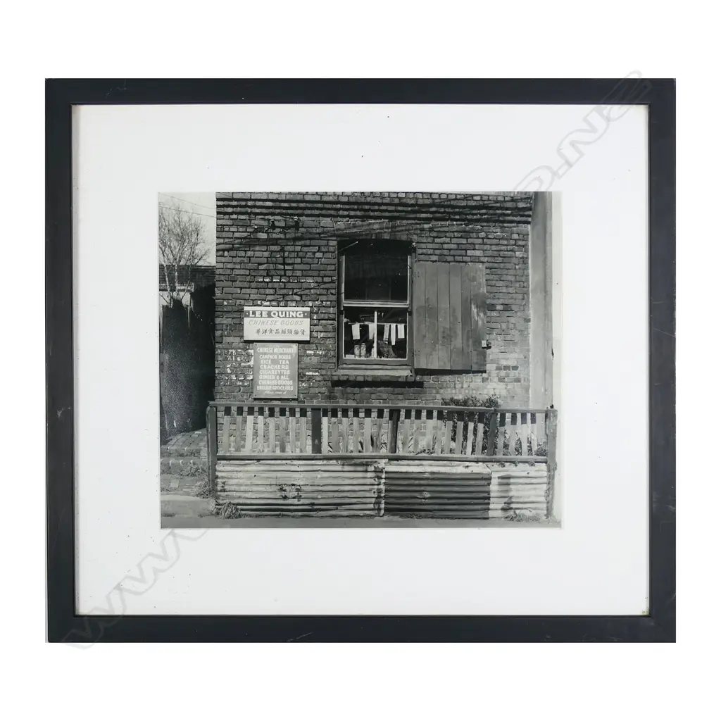 Les Cleveland ‘Lee Quings Shop Haining Street Wellington 1957’, Image 1++