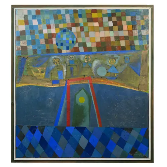 Henryk Szydlowski (NZ/Europe 1950-) Abstract,