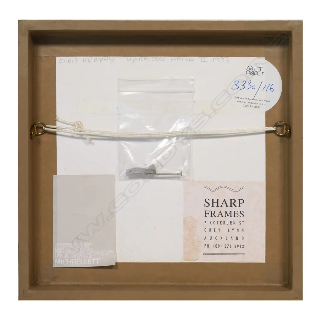 Chris Heaphy (NZ 1965-) 'Upraised Hand II', Image 1++