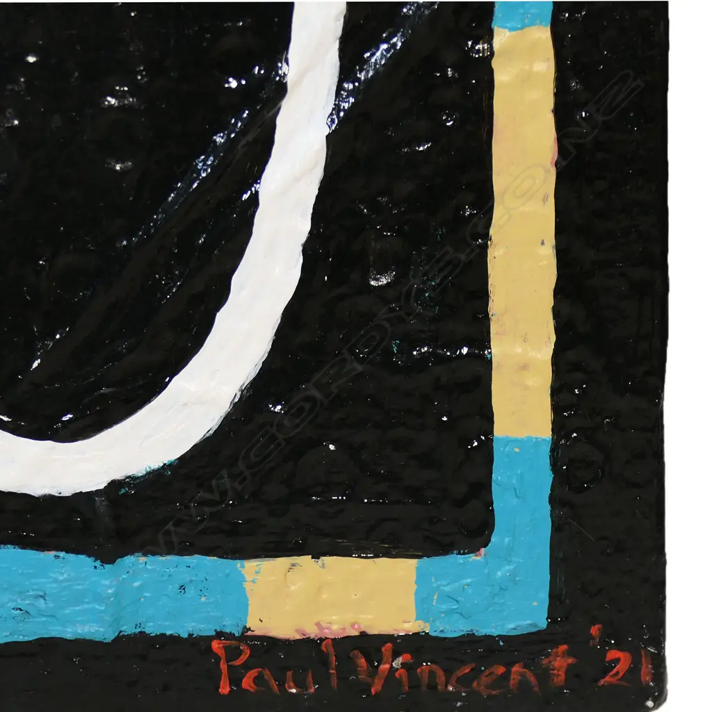 Paul Vincent (NZ 20thC) ‘Travelling On’, Image 1++