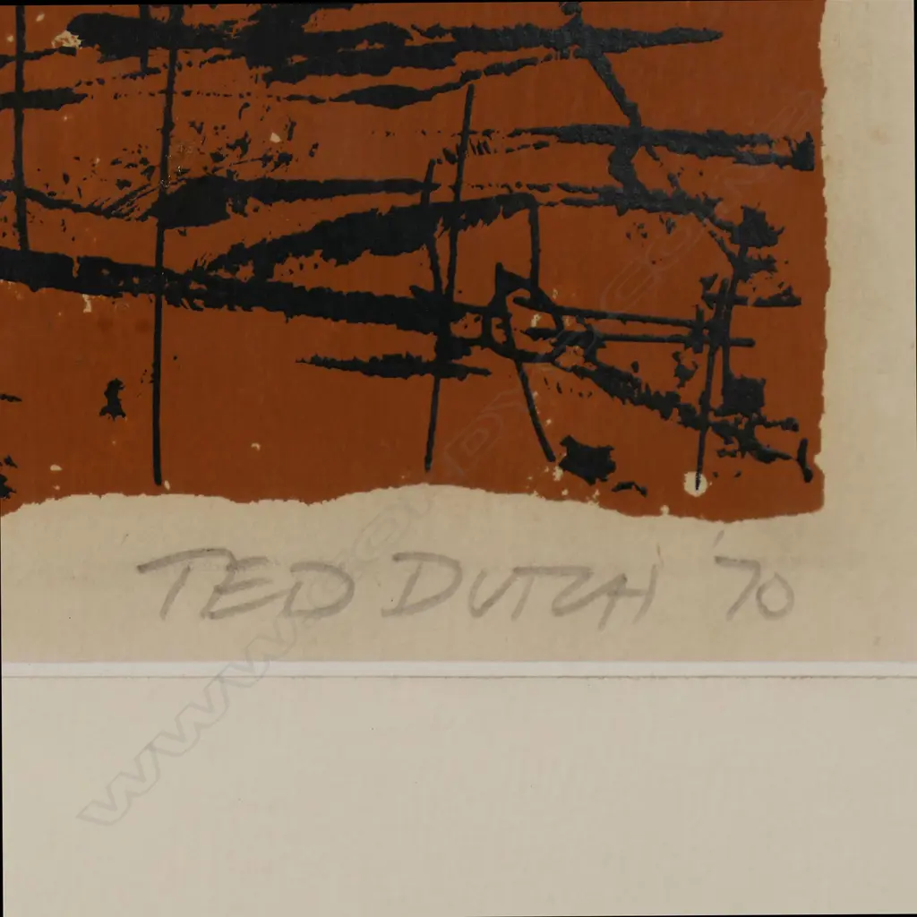 Ted Dutch (NZ 1928-2008) 'Voyager', Image 1++