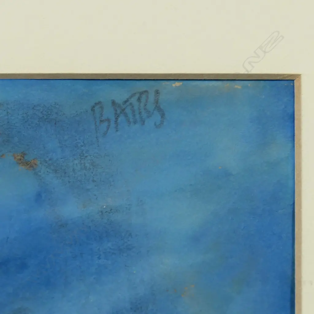 Barry Bates (aka Billy Apple) (NZ1935-2021)  Untitled (House and Figures), Image 1++