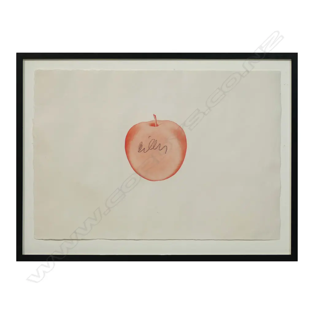 Billy Apple (NZ 1935-2021) 'Red Apple', Image 1++