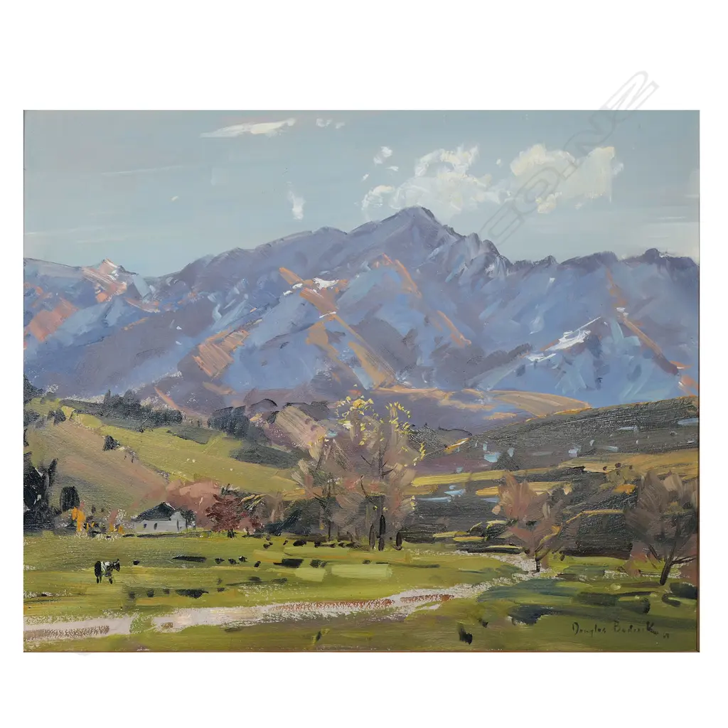 Douglas Badcock (NZ 1922-2009) 'Glencoe Crown Terrace', Image 1++