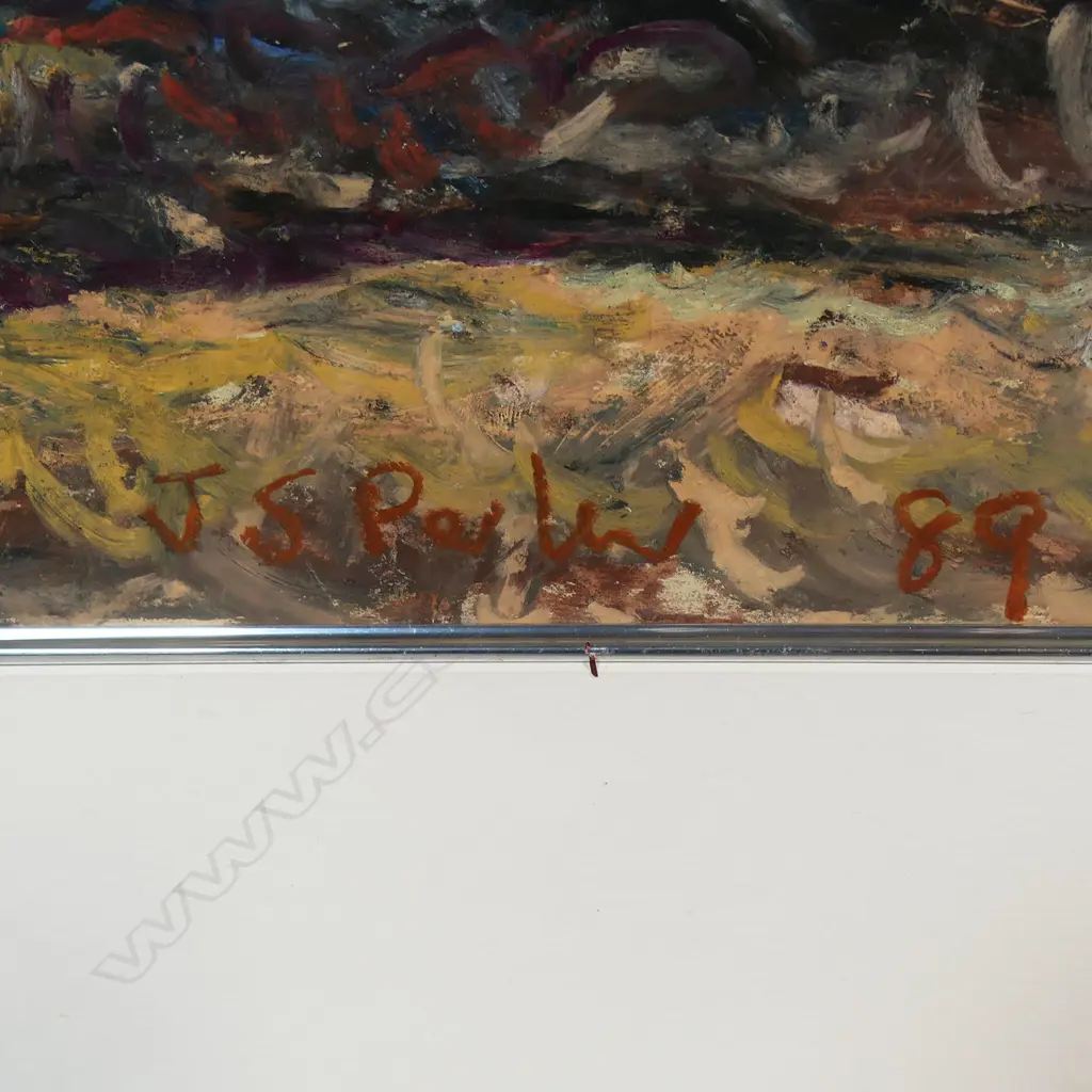 John Shotton Parker (NZ 1944-2017) untitled landscape, Image 1++