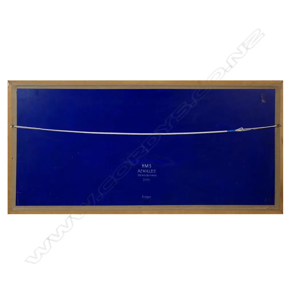 Denis Bourke (NZ) 'HMS Achilles', Image 1++