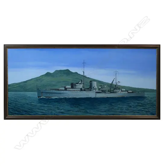 Denis Bourke (NZ) 'HMS Achilles',