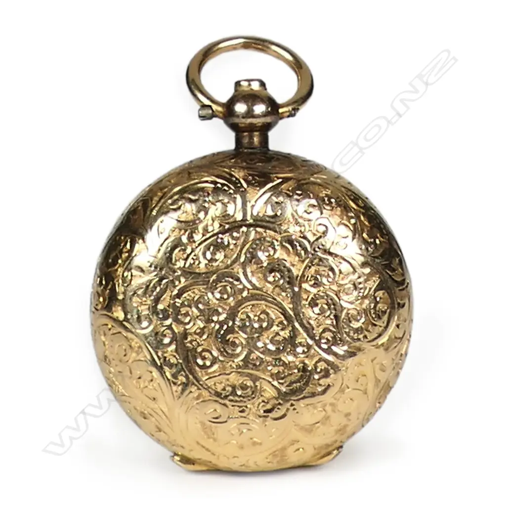 An Edwardian 15ct gold sovereign case, Image 1++