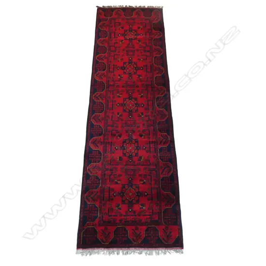 A good hand-knotted Andkhoy runner,