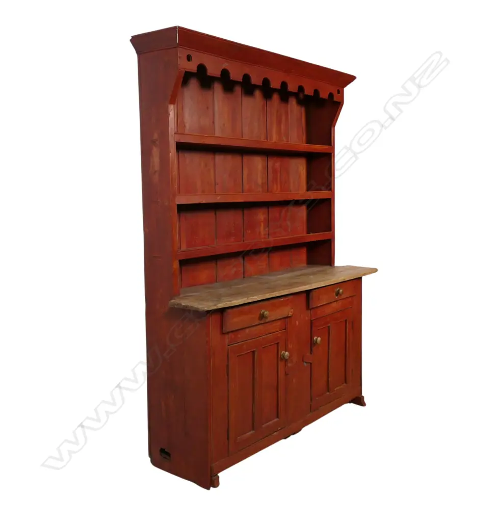 A Victorian country pine dresser, Image 1++