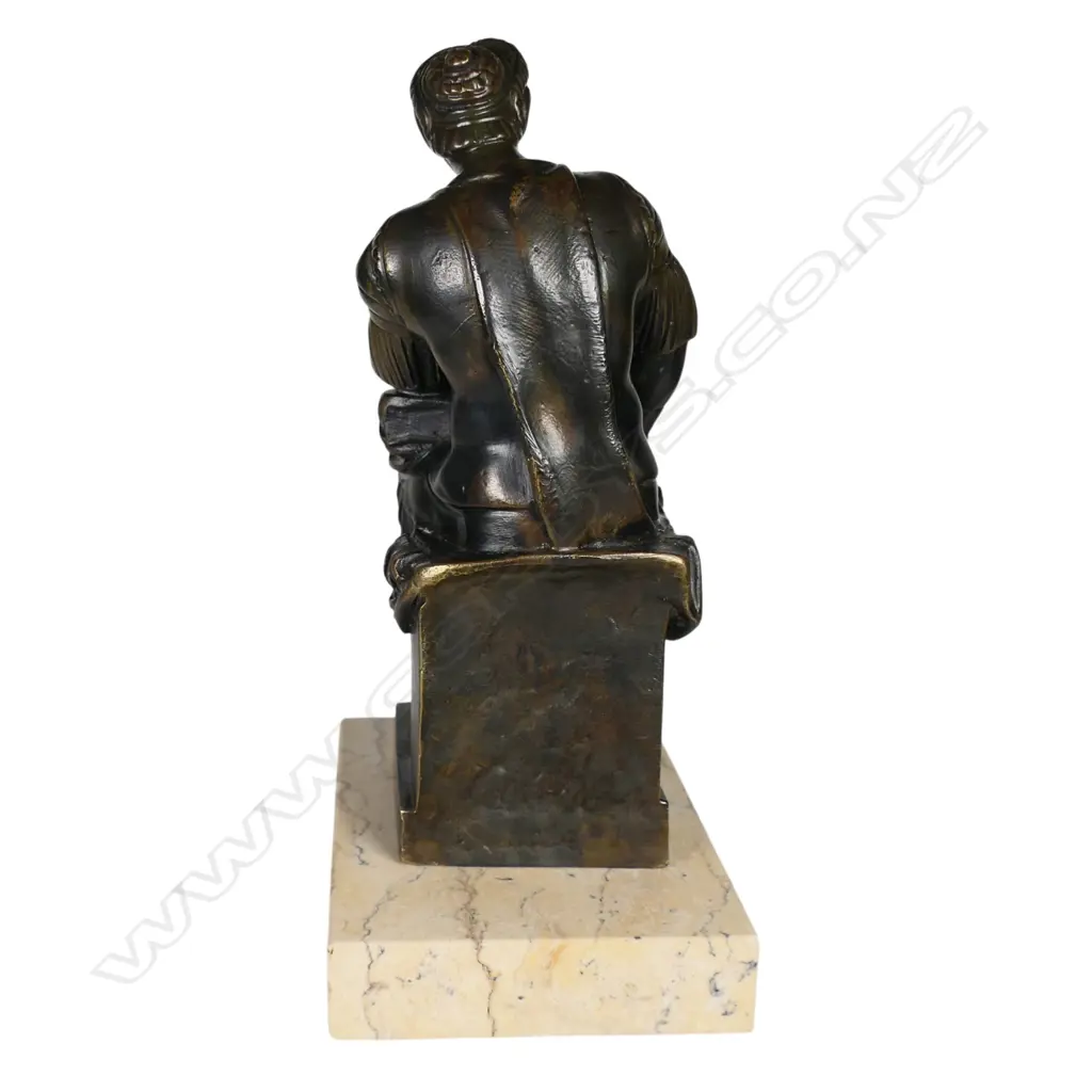 Ron Lion Sauvage (French, 19th/20th Century) bronze sculpture of Lorenzo de' Medici, Image 1++
