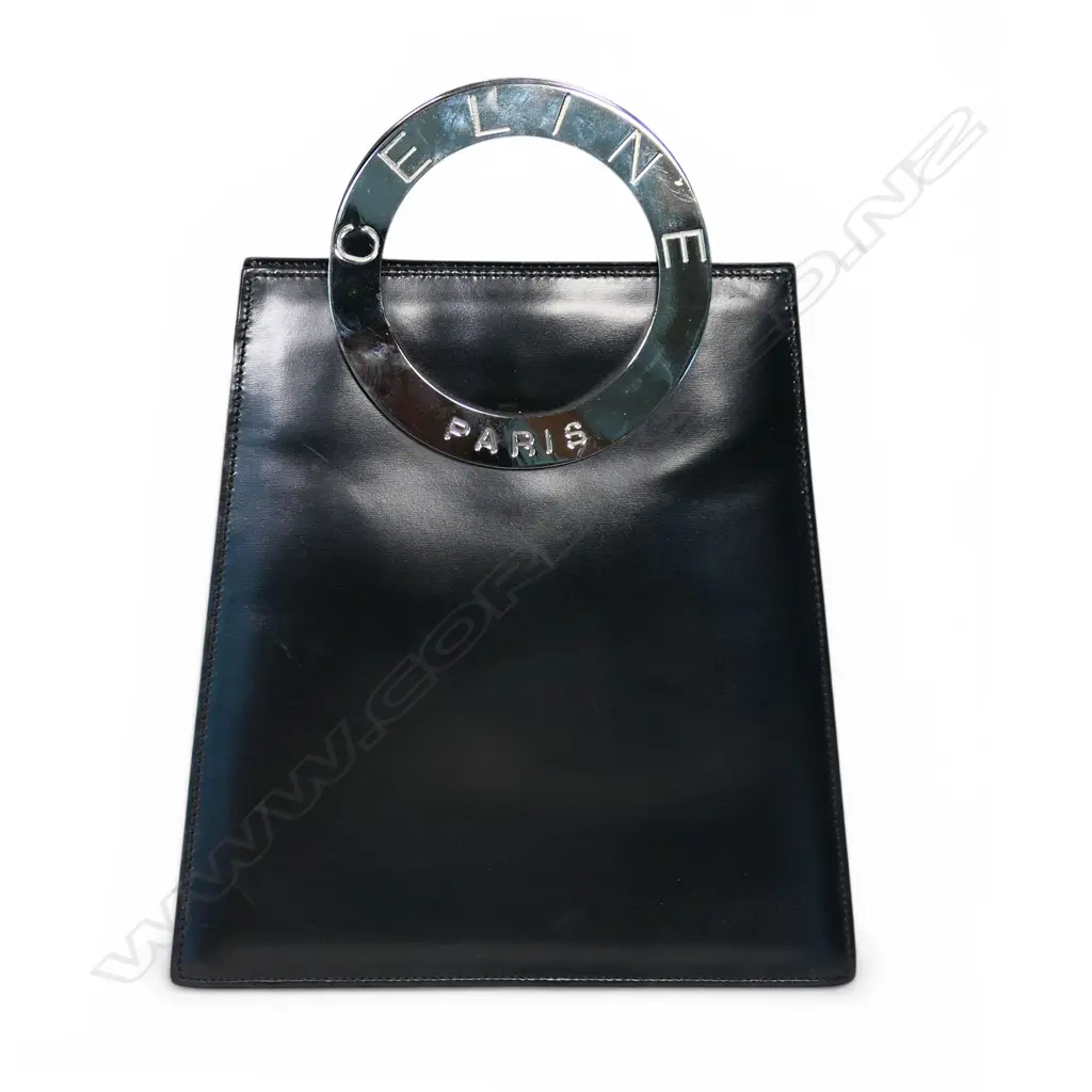 Vintage Celine pre-owned bracelet hoop handle handbag, Image 1++