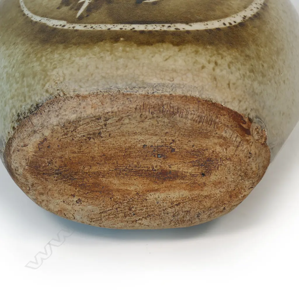 Doreen Blumhardt stoneware ovoid vase, Image 1++