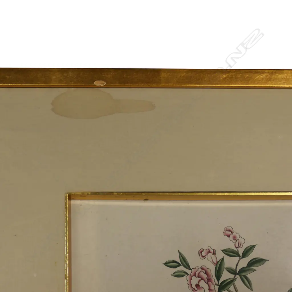 Two very large old Chinese traditional watercolour paintings, Image 1++