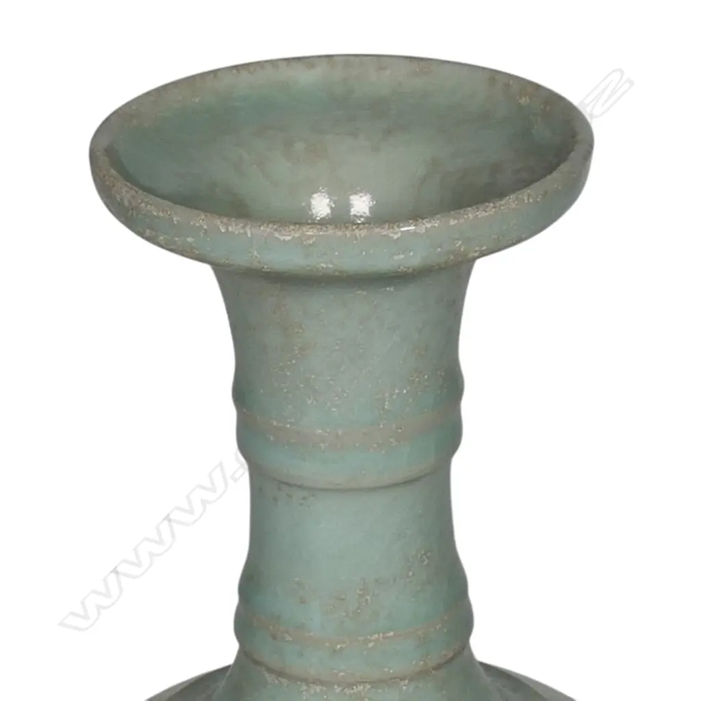 A Chinese Ru kiln Song style vase, Image 1++