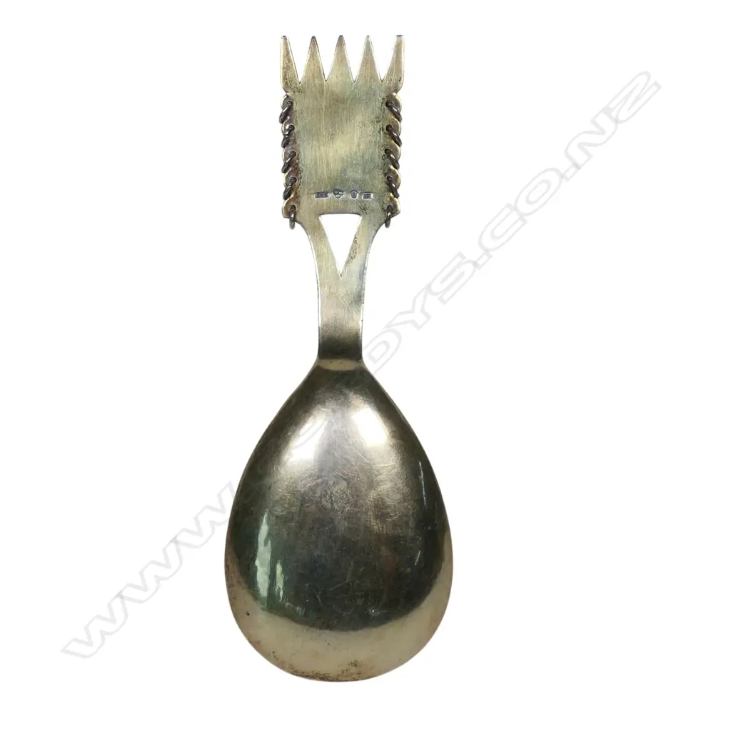 An early 20thC Swedish caddy spoon, Image 1++