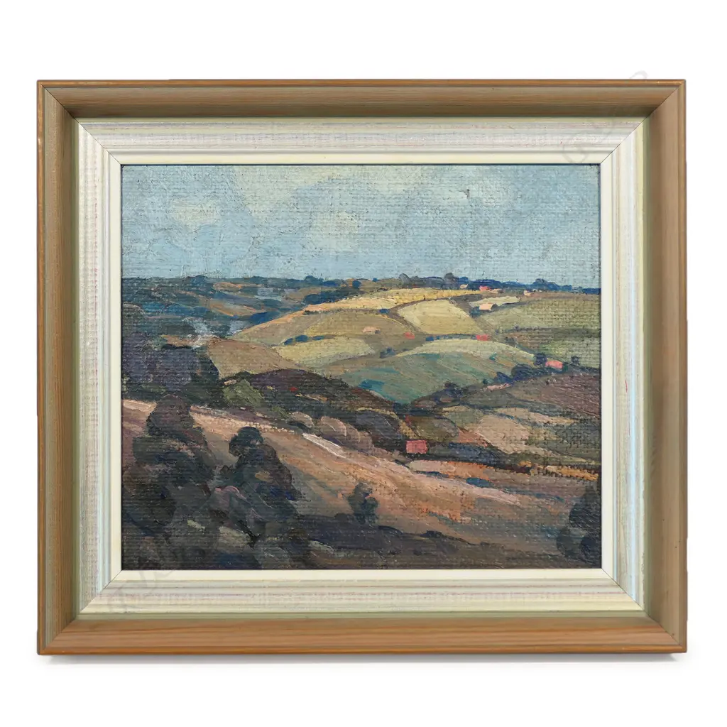 John Haley (NZ 1888-1954) 'The Hillside - Castor Bay', Image 1++