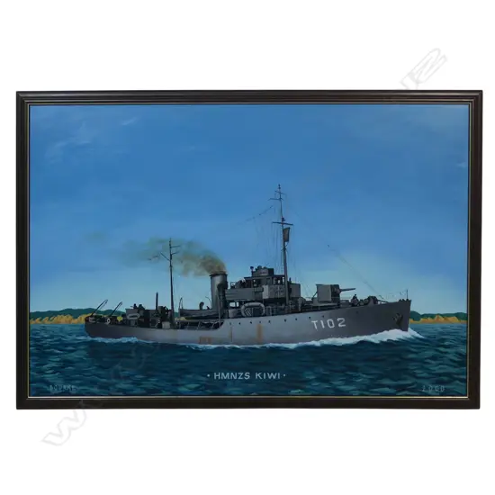 Denis Bourke (NZ) 'HMNZS Kiwi',