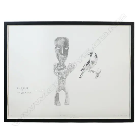 Shane Cotton (NZ 1964-) 'A Walk in Paradise',