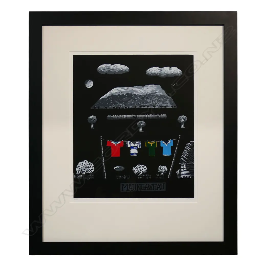 Alan Taylor (NZ 1933-2016) 'Mt Eden' (Maungawhau), Image 1++