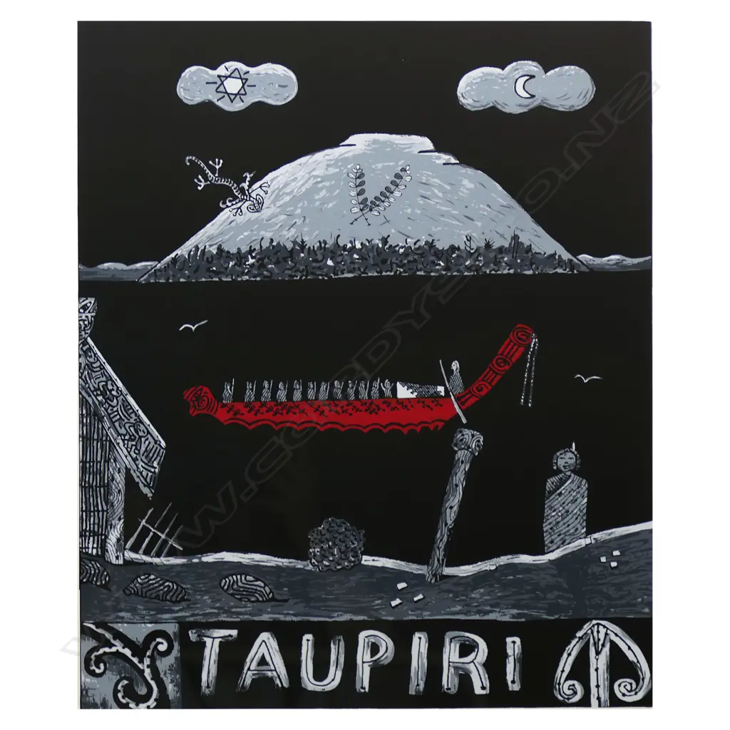 Alan Taylor (NZ  1933-2016) 'Te Atairangikaahu' (Taupiri), Image 1++