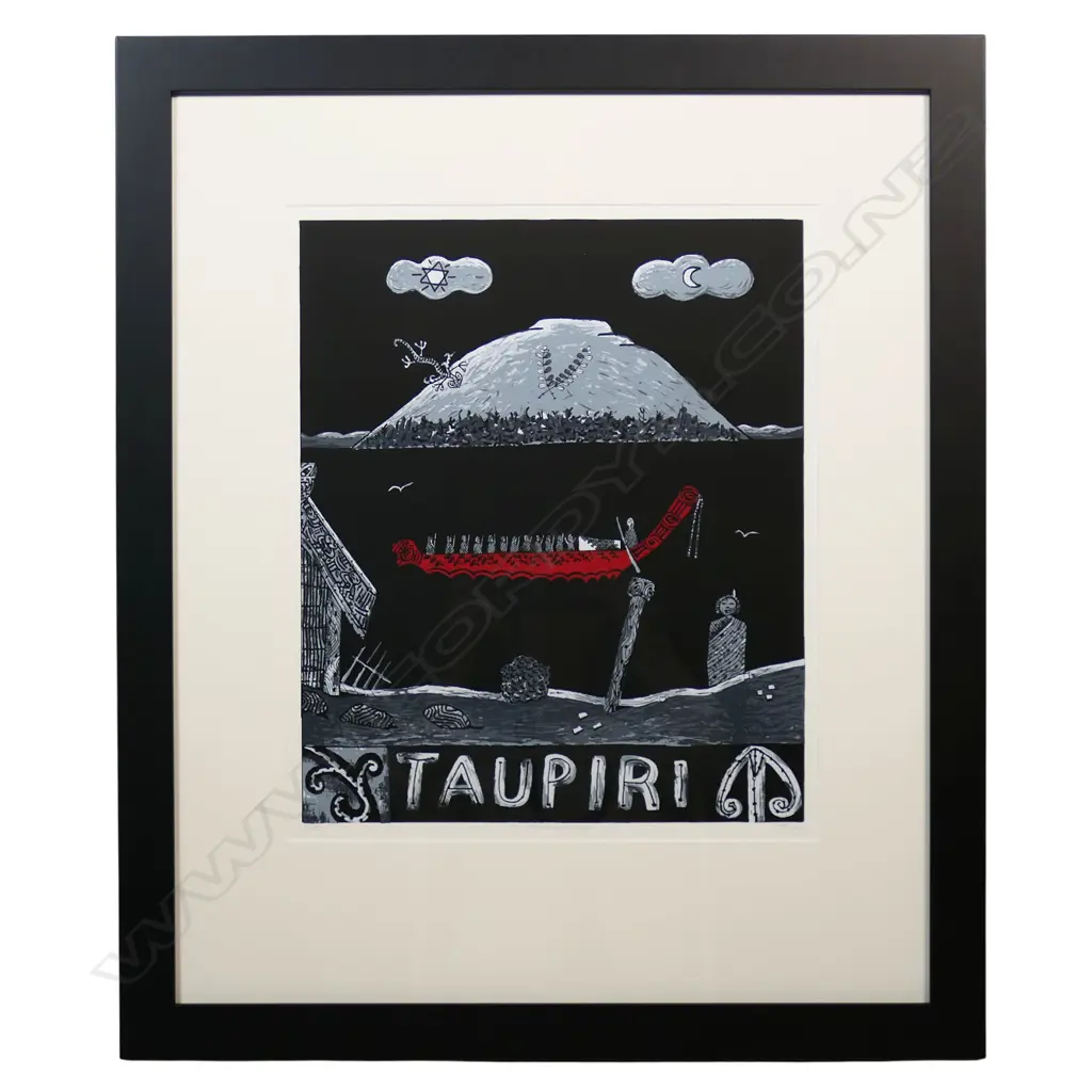Alan Taylor (NZ  1933-2016) 'Te Atairangikaahu' (Taupiri), Image 1++