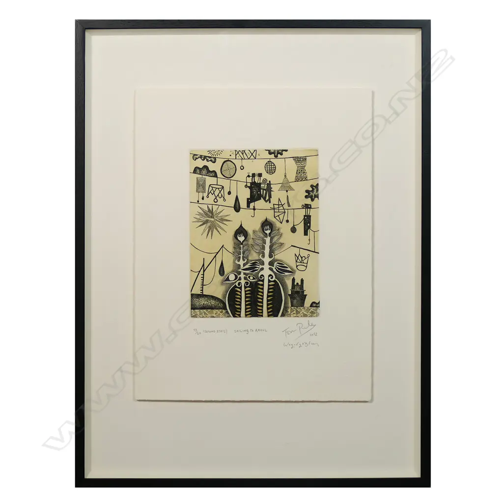 John Pule and Gregory O'Brien 'Sailing to Raoul', Image 1++