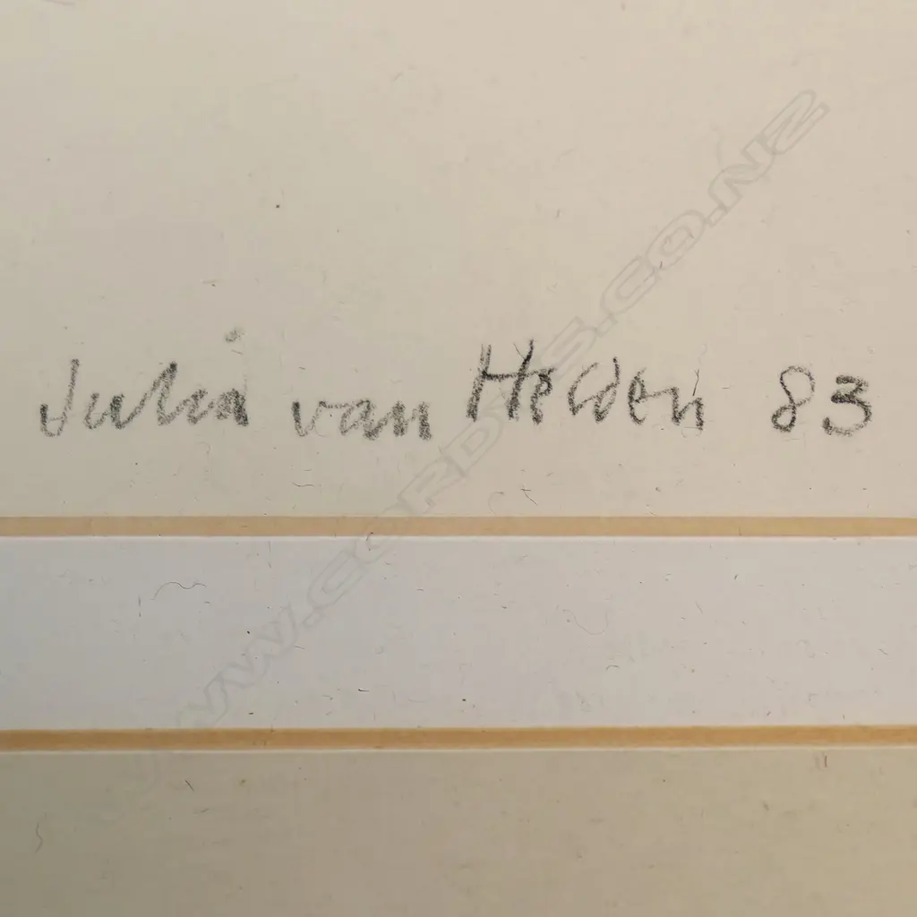 Julia van Helden (1938-) Nasturtiums, Image 1++