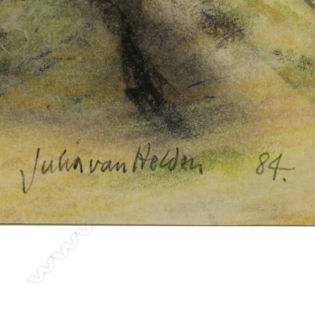 Julia van Helden (1938-) untitled coastal landscape, Image 1++