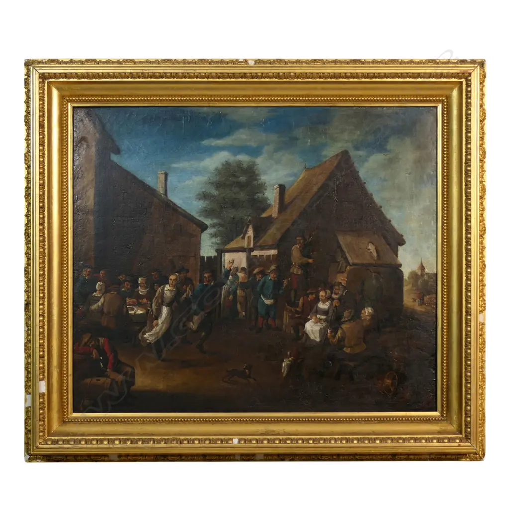 After David Teniers The Younger 'Dorpfeest' (1651), Image 1++