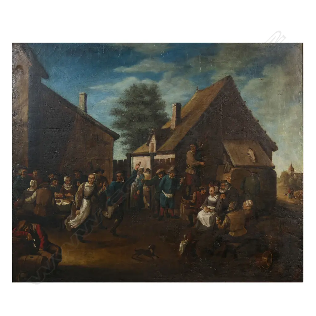 After David Teniers The Younger 'Dorpfeest' (1651), Image 1++