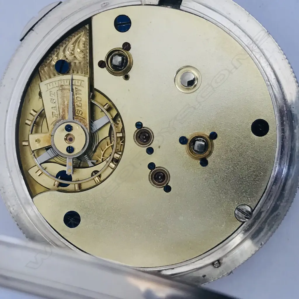 Swiss .935 silver cased pocket chronograph, Image 1++