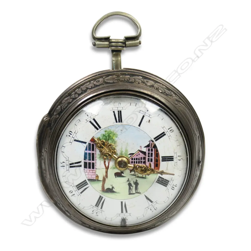 A quality George III English verge fusee pocket watch by Tarts of London, Image 1++