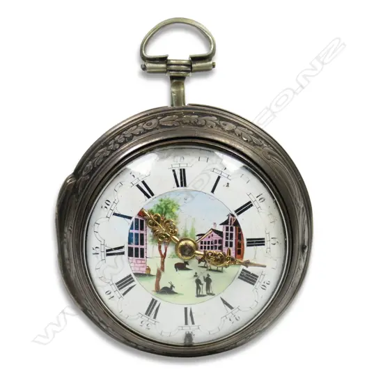 A quality George III English verge fusee pocket watch by Tarts of London,