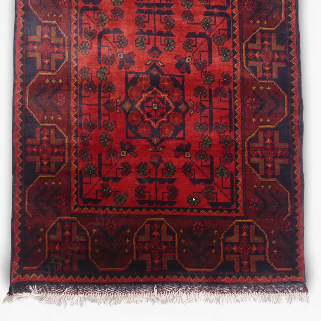 A good hand-knotted Afghan Andkhoy runner, Image 1++