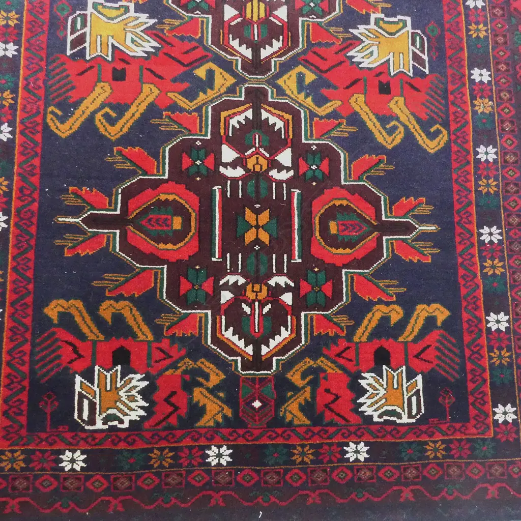 A hand-knotted Baluchi rug, Image 1++