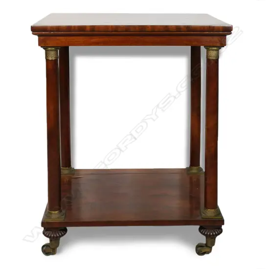 A French Empire display table,