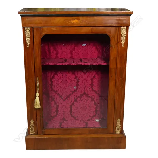 A Victorian mahogany pier cabinet,