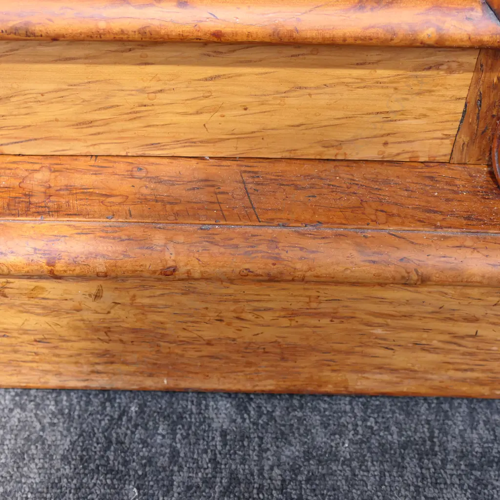A colonial mottled kauri chiffonier, Image 1++