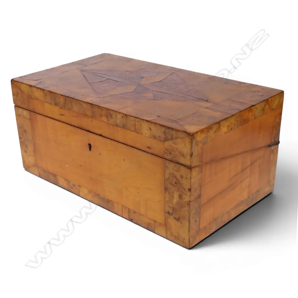 An antique NZ native timbers writing slope, Image 1++