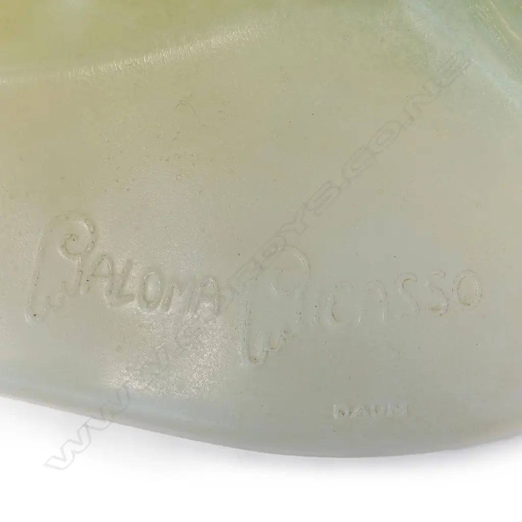 A Daum 'Pineapple Girl' designed by Paloma Picasso pate de verre art glass plaque, Image 1++