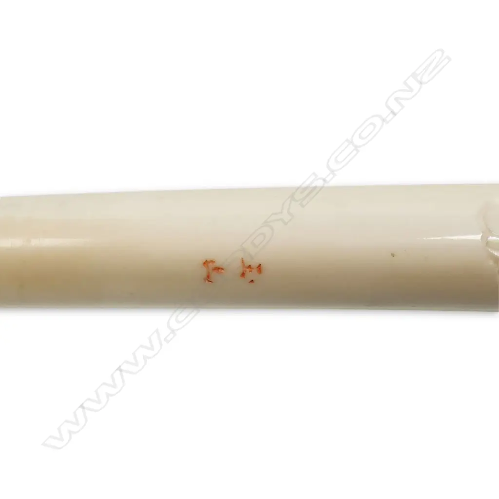 A c.1900 Japanese carved ivory long walking cane handle, Image 1++