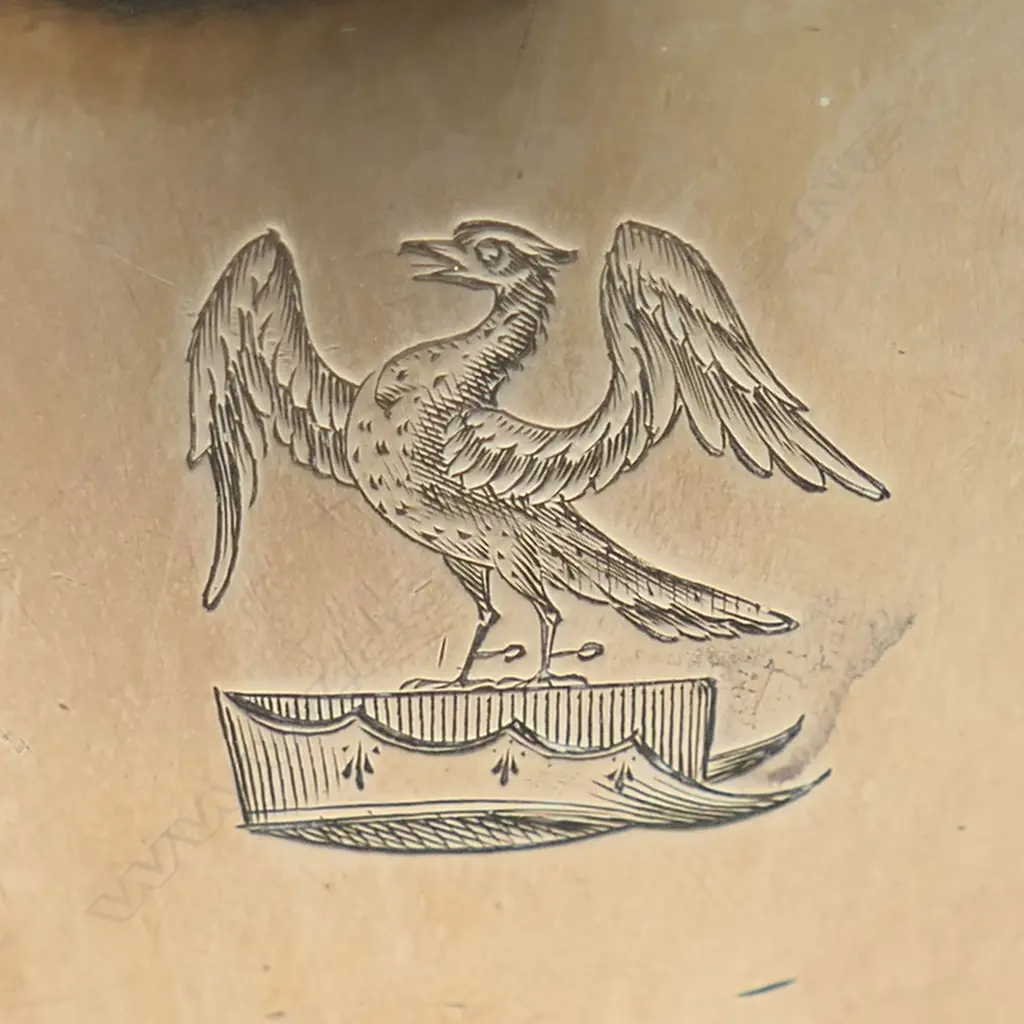 An Edwardian uncommon silver large bottle coaster, Image 1++