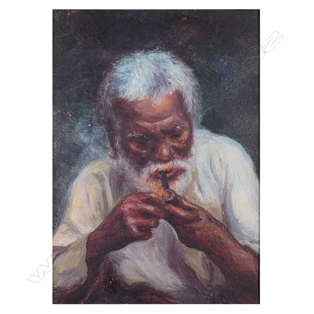 Vera Cummings (NZ 1891-1949) attributed 'Lighting Up', Image 1++
