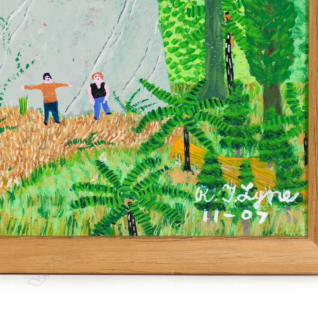 Richard (Dick) Lyne (NZ 1927-2014) 'Kairaru Kauri Nth Auckland', Image 1++