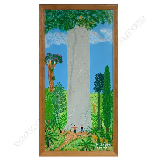 Richard (Dick) Lyne (NZ 1927-2014) 'Kairaru Kauri Nth Auckland',