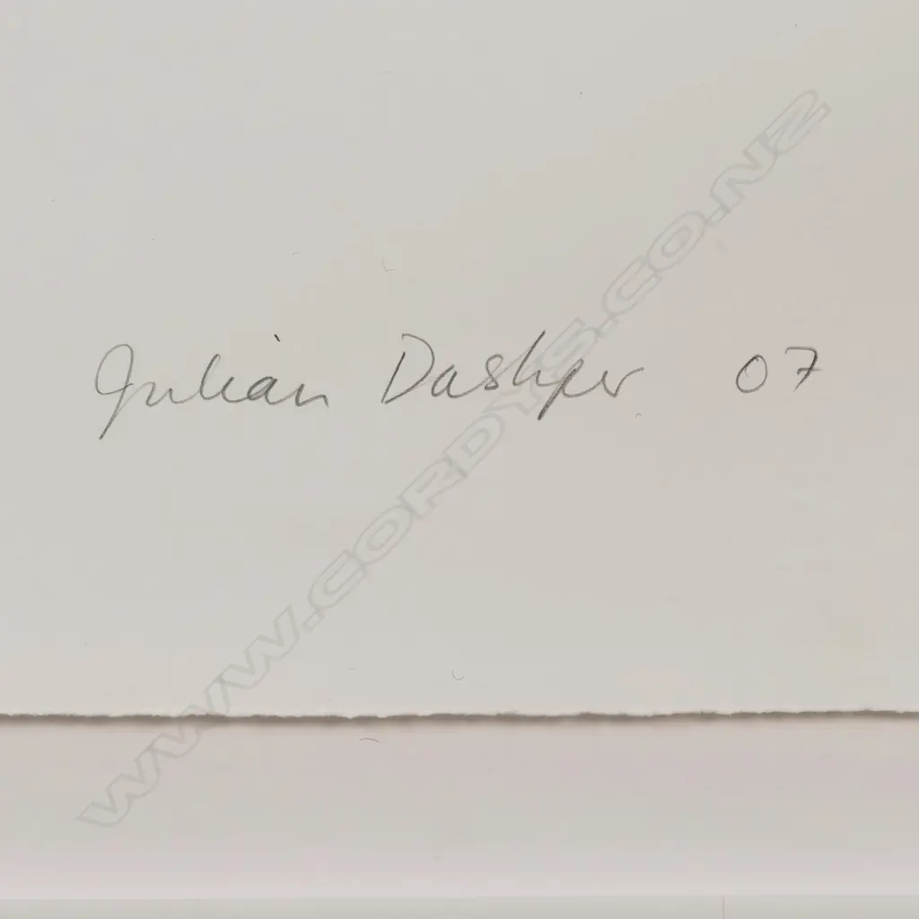 Julian Dashper (NZ 1960-2009) 'Untitled', Image 1++