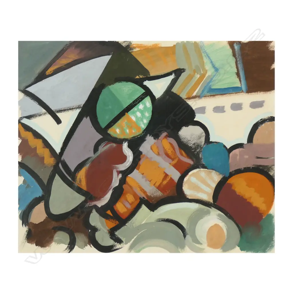 John Weeks (1888-1965) 'Abstract Composition', Image 1++