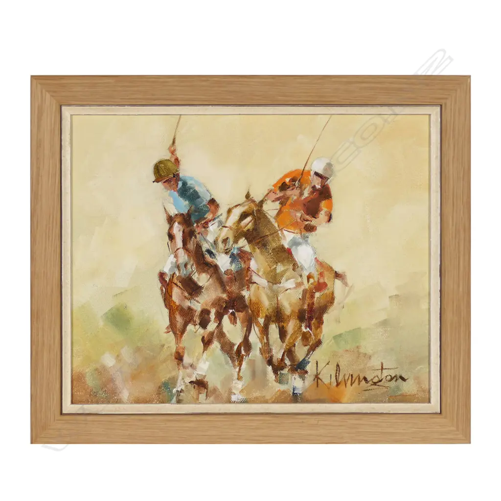 Patrick Kilvington (AUS 1922-1990) Polo Players, Image 1++
