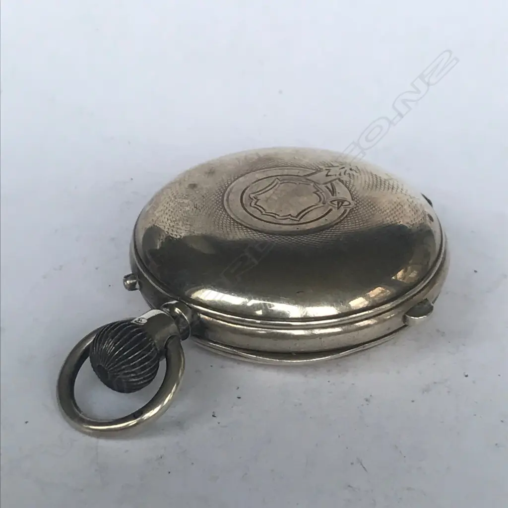 Edwardian silver hunter cased centre seconds chronograph pocket watch, Image 1++